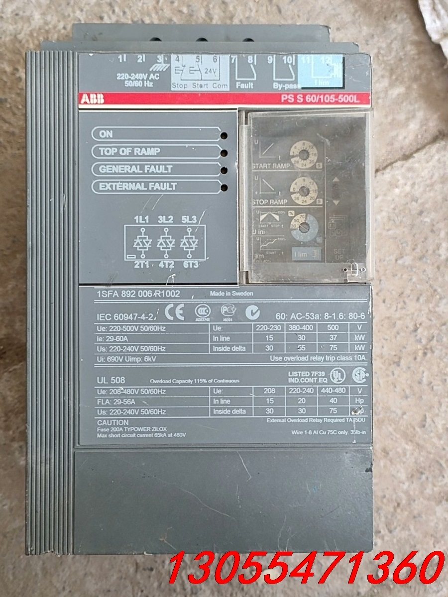 议价ABB     PSS60/105-500L