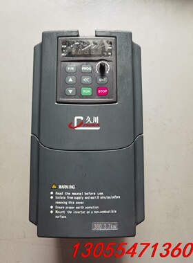 议价拆机久川变频器 JC03R7A4  3.7KW 380V