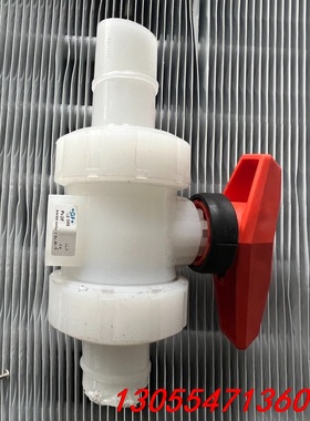 议价数个二手GF手动阀TYP546 DN25 材质PVDF