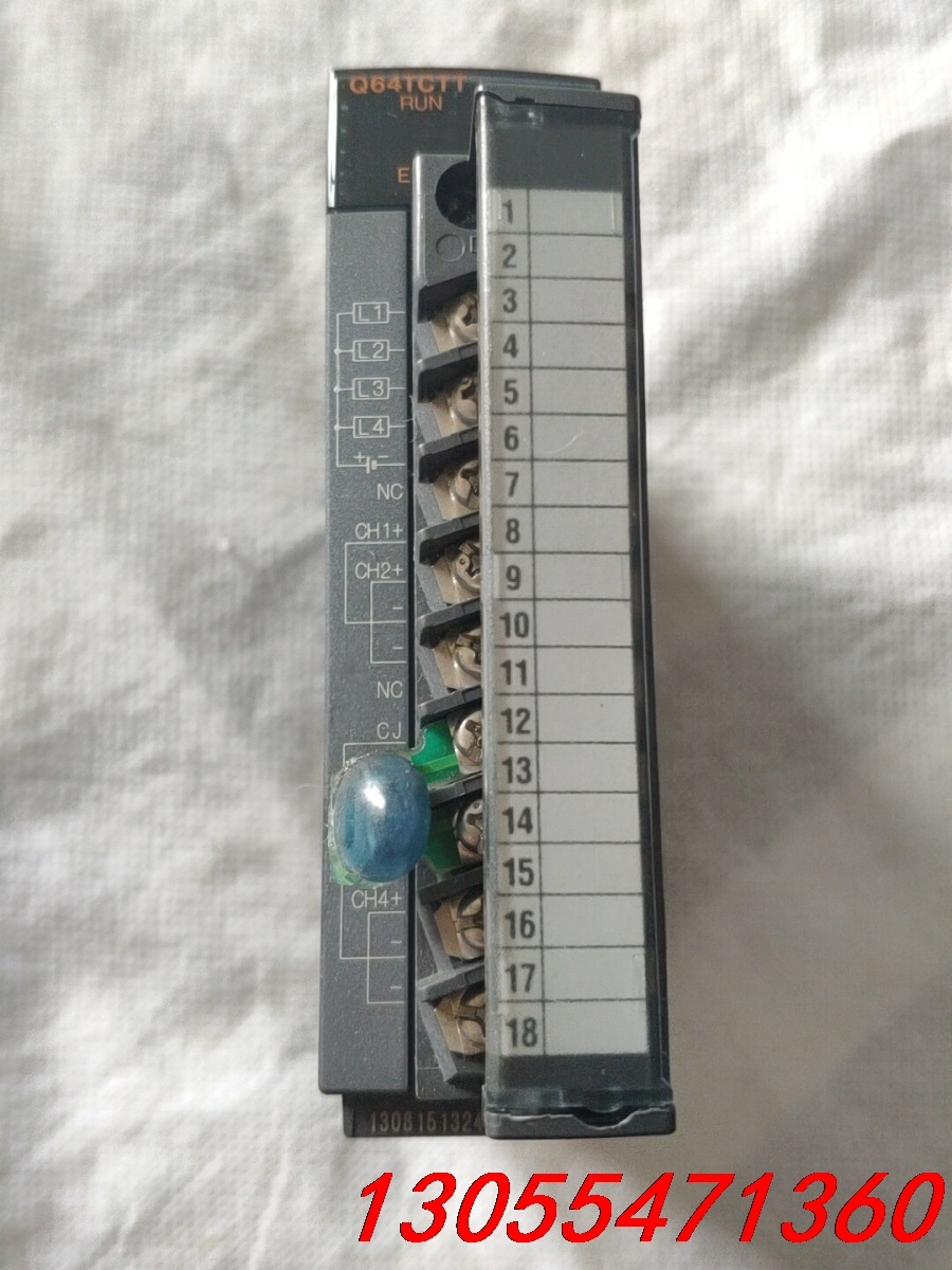 议价三菱Q64TCTT温度模块，成色漂亮实物拍摄的，保证原装正品