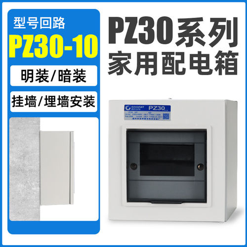 国光PZ30家用配电箱10回路IP20