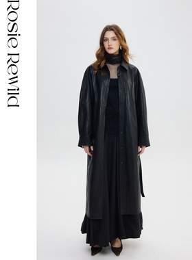 Rosie Rewild｜2026春 长款皮衣 柔奢飒爽气场