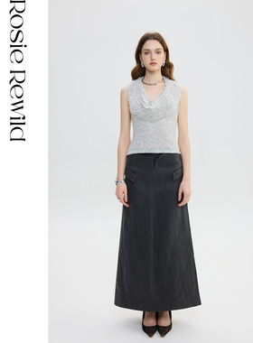 Rosie Rewild｜高比羊驼起毛纱 1/13NM针织背心