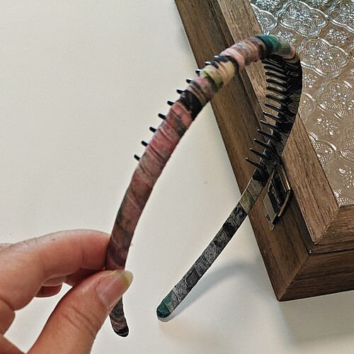 清仓独家定制发箍洗脸气质百搭外出碎花布艺长齿压发防滑头箍发卡