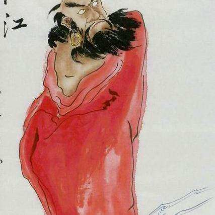 国画手绘人物十八罗汉达摩普贤文殊大势至菩萨心海画三尺GG100