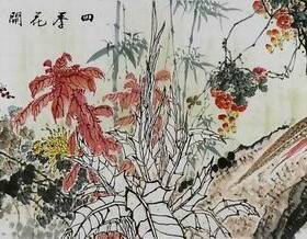 国画花鸟画纯手绘字画客厅装饰画孙艺群八尺对开荷花鹰锦鸡GG