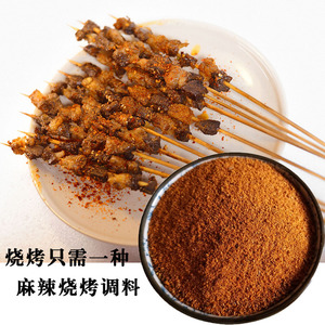 麻辣烧烤调料 全套烤肉烤鱼料孜然粉椒盐黑胡椒烤羊排调味料100g