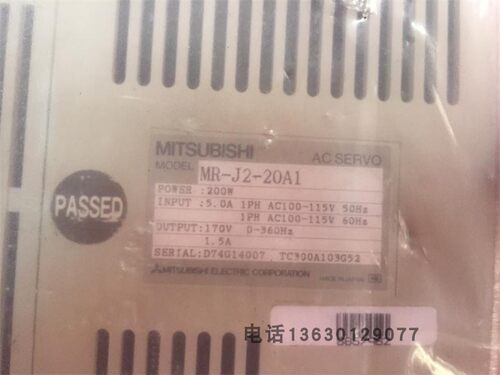 三菱电机 伺服驱动器电机 HC-MF23k-UE(200W) MR-j2-20a1 一套