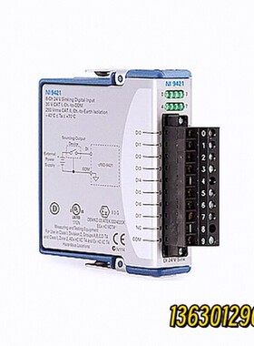 美国国家仪器 NI LabviewCrio 9421 8通道 漏极数字输入模块
