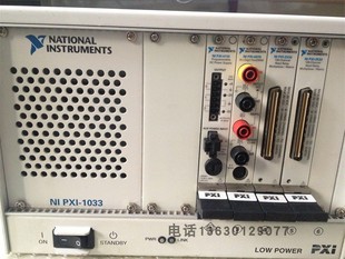 无须控制器卡 1033 6槽带卡机箱主机壳 PXI NI工控机