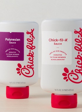 美国代购Chick-fil-A福乐鸡炸鸡块薯条快餐美味原味沾酱蘸酱快餐