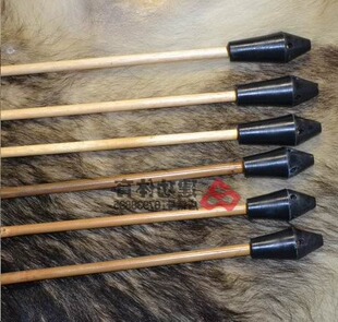 蒙古射击比赛用鸣笛箭头穿云箭响箭哨箭竹箭传统弓箭萨尔靶萨仁靶