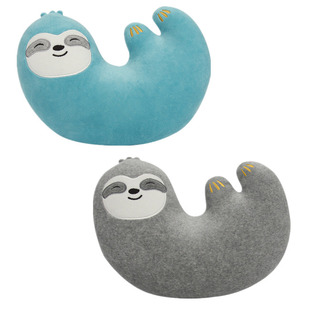 靠枕 台湾以旺YVONNE 樹懶午安抱枕午休 现货 办公室午睡枕 靠垫