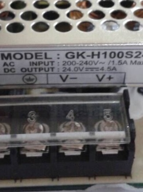 新星开关电源GK-H100S24代替GSM-H100S24 工业工控体积小全新原装