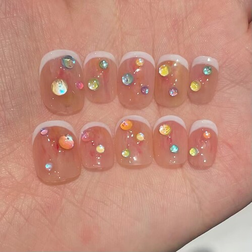 穿戴甲美甲甲片可拆卸方便