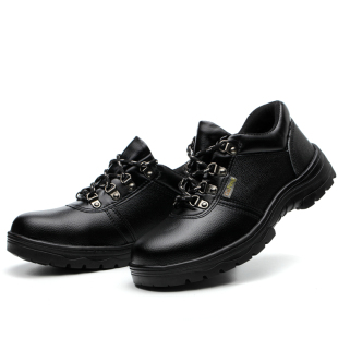 钢包头防砸防穿刺安全防护鞋 劳保鞋 防寒老钢包头工作鞋 棉鞋 男冬季