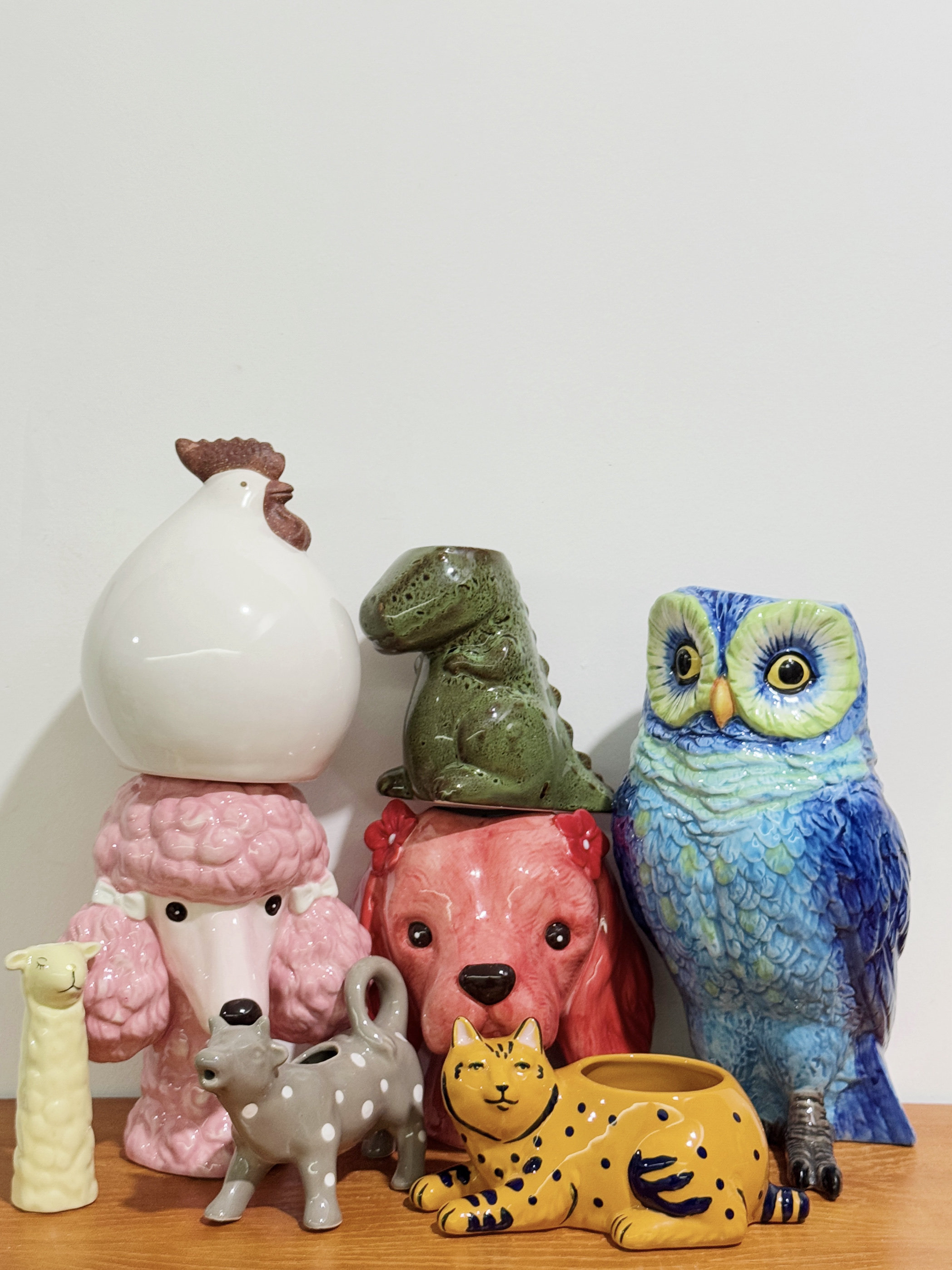 外贸孤品 动物系列花盆、花瓶、多肉花盆、储物桶、笔筒 摆件,家居饰品,花瓶,淘宝优惠券,粉丝福利购,淘宝优惠卷