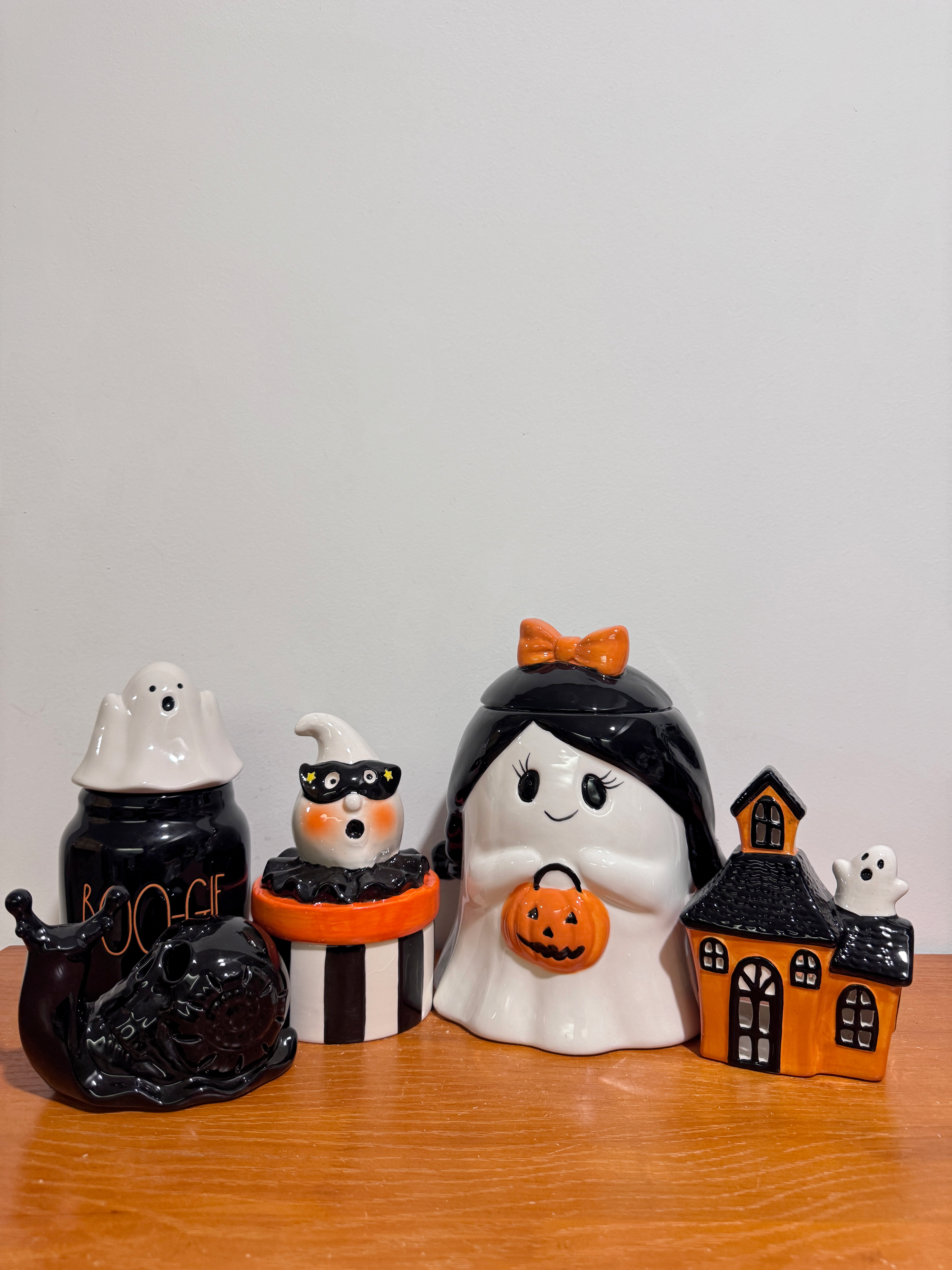 外贸孤品 万圣节系列储物罐、罐子、 摆件、夜灯 阿飘