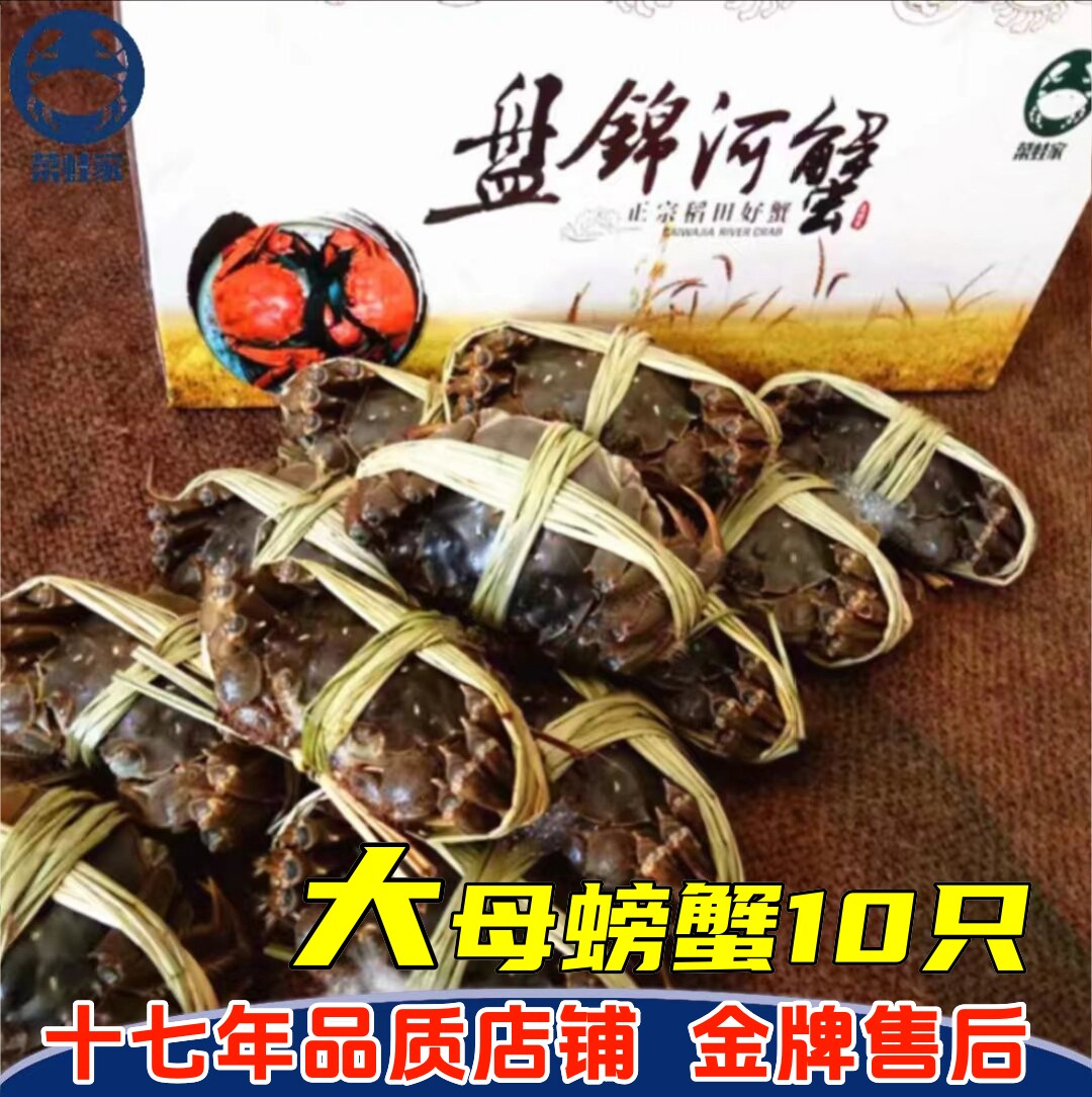 嘎嘎肥母螃蟹菜蛙河蟹