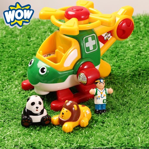 英国wow直升机消防车惯性玩具车