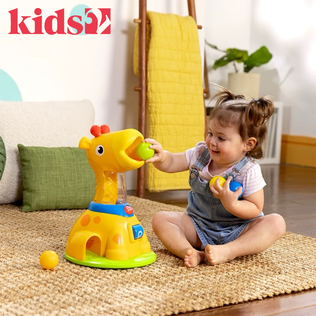 美国kids2Start小鹿滚球投球玩具