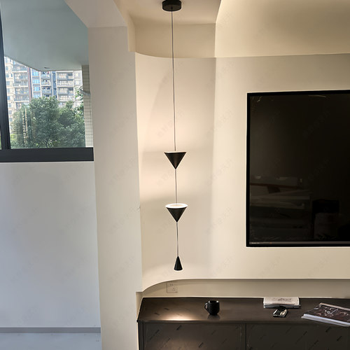 时光沙漏艺术智能床头小吊线灯