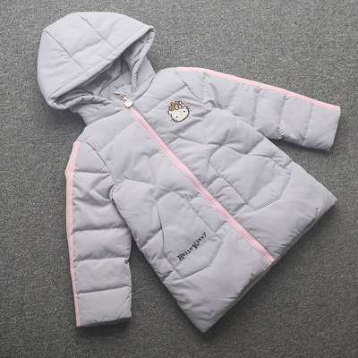 [凯]兰米特卖秋冬新款童装女童中大童中长款羽绒服外套外穿保暖