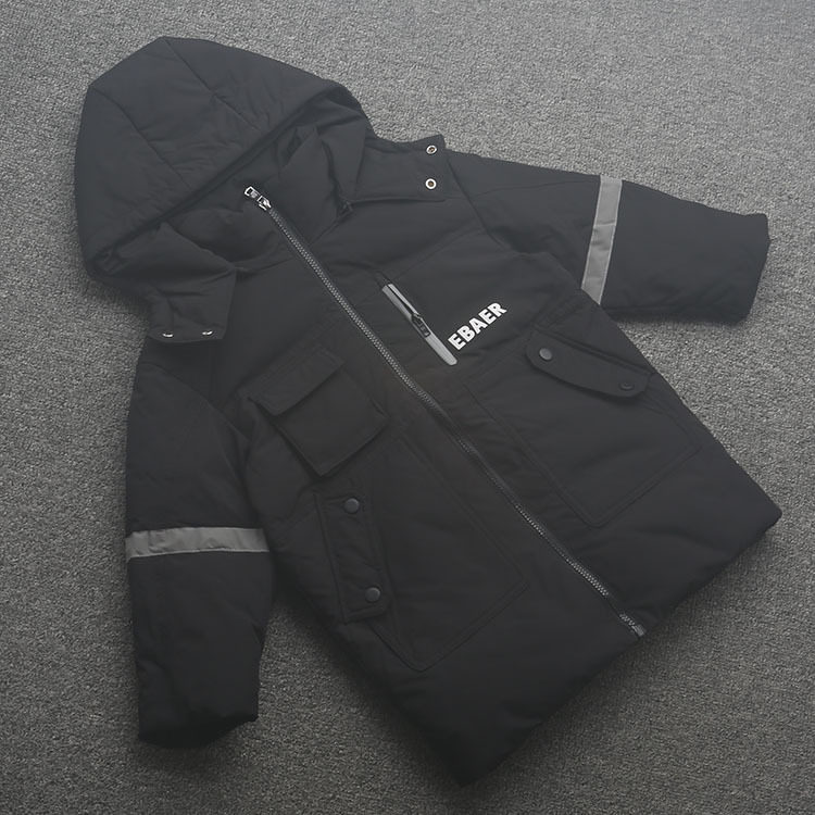 [皇]兰米特卖羽绒服儿童中长款新款加厚修身保暖连帽羽绒服外套