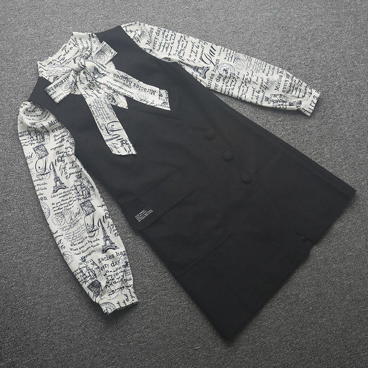 [五]兰米特卖春秋新款女装套装连衣裙显瘦法式优雅气质减龄小个子