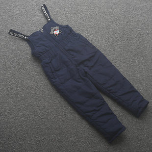 [凯]兰米特卖秋冬新款童装女童儿童中大童背带棉裤保暖时尚洋气