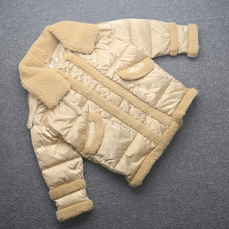 [五]兰米特卖冬季专柜正品白鸭绒保暖羽绒服中褛外套2ZN4333230