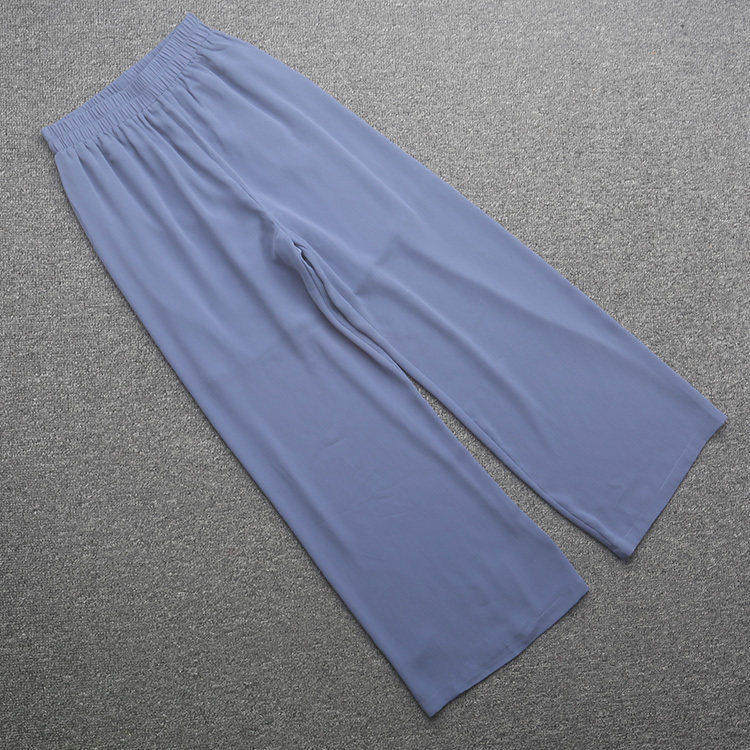 [五]兰米特卖窄版阔腿裤女夏季薄款小个子高腰宽松休闲直筒运动裤