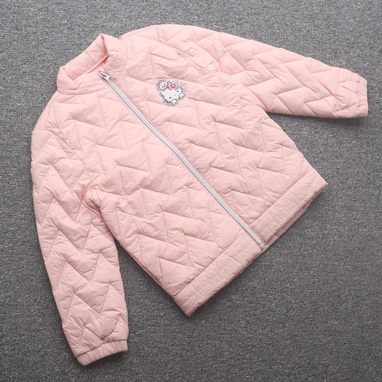 [凯]兰米特卖秋冬新款童装女童中大童梭织羽绒服外套保暖时尚洋气