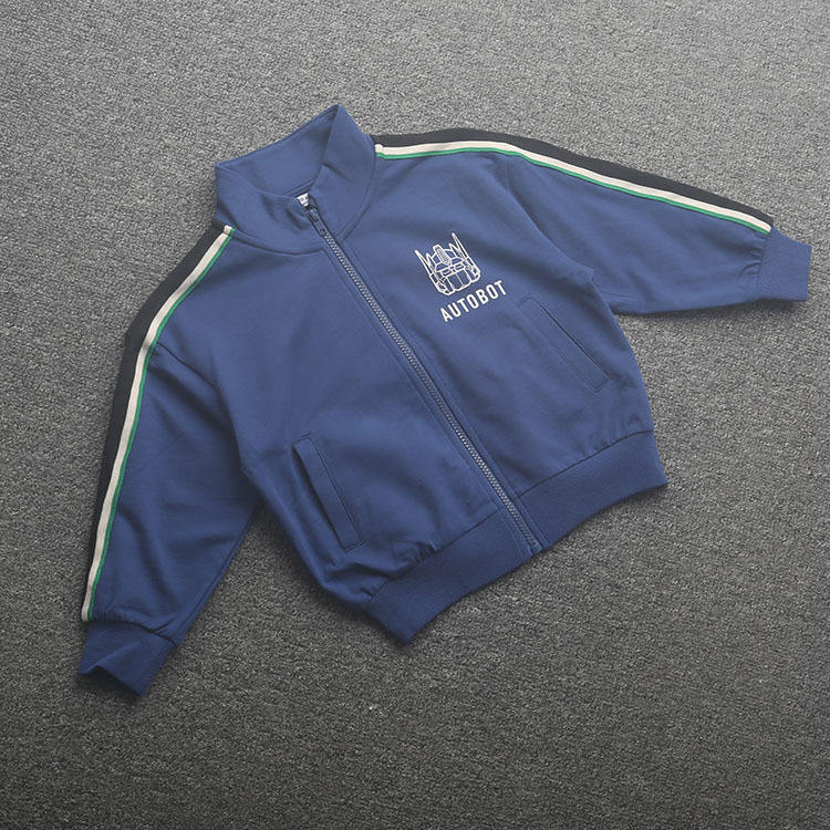 [皇]兰米特卖春秋新款男童外套洋气儿童夹克棒球服中大童男孩上衣