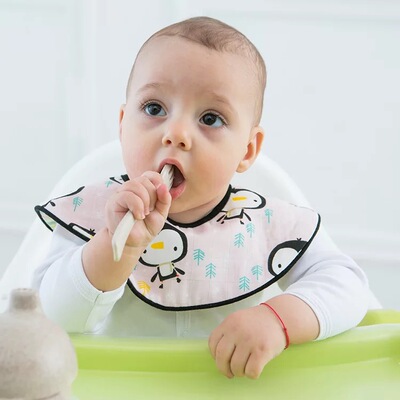 MUSLINTREE婴儿口水巾