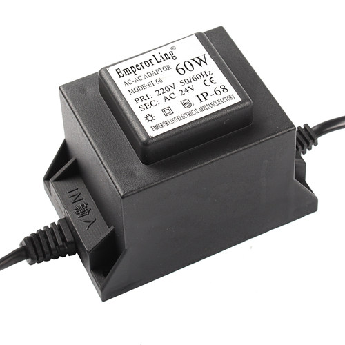 LED防水变压器水下灯户外电源10W20W30W40W60WAC220v转AC24VAC12V
