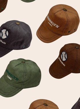 crosschurch｜手作BJD美式休闲学院风棒球帽3分小三分4分帽子搭配