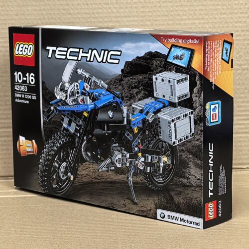 乐高LEGO42063宝马摩托积木