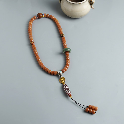 风化菩提子手持文玩念珠盘玩好物