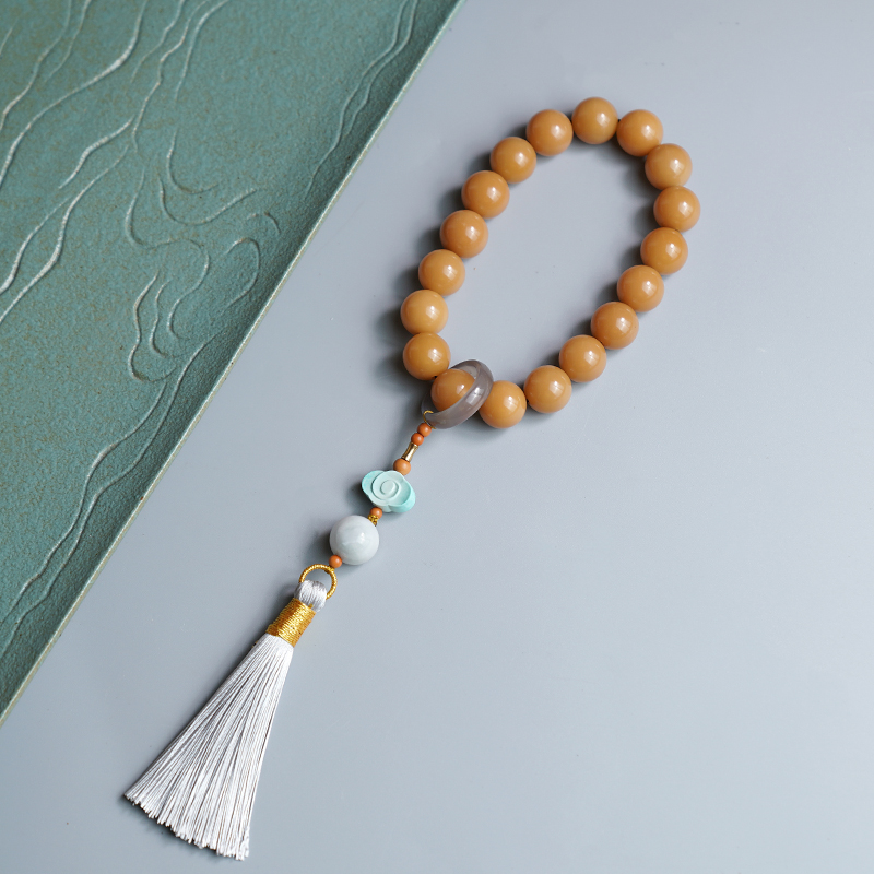 盘玩佛珠菩提根风化菩提十八子