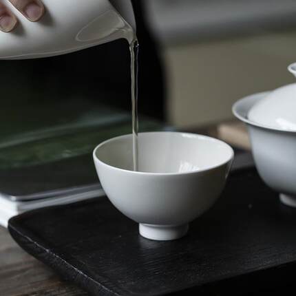 元无陶瓷主人杯2025新款高端凉秋功夫茶杯单个景德镇家用品茗杯子