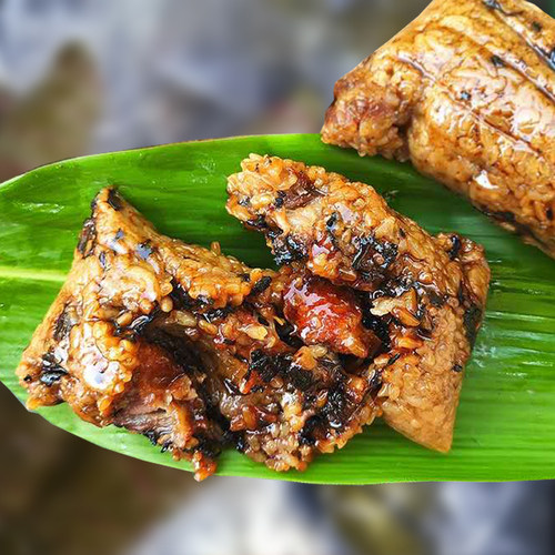 梅干菜配鲜肉粽香浓郁超入味