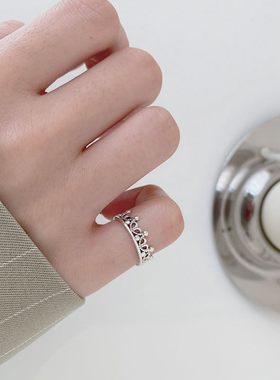 关节日韩版尾戒925925纯银时尚