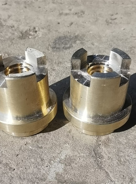 启闭机闸阀丝母DZW电动执行器螺母闸门铜螺母阀门升降丝杆螺母套