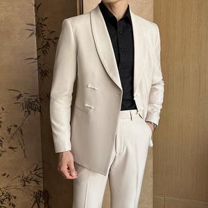 风 男士纽扣结 礼服套装 晚宴套装两件套 A918/P250图片