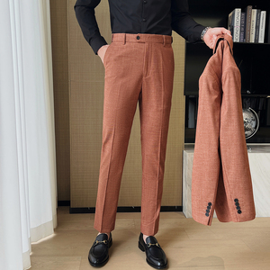 休闲西装套装  三色颜色春夏百搭款 男士职业西服套装  2302/P310图片