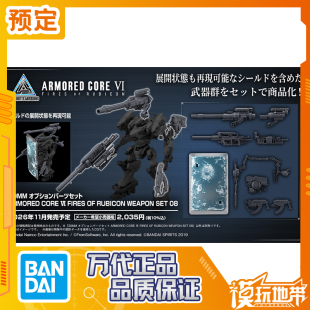 预定定金 万代 30MM 装甲核心VI 境界天火 武器套组 08 260528061