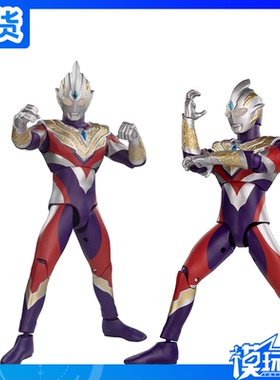 现货 万代 正版 巨大超可动 特利迦 奥特曼 关节 可动人偶 手办