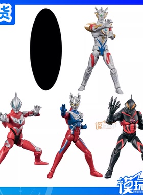 现货 万代 食玩 超动α 奥特曼6 赛罗 捷德泽塔天爪 全套6款 成品
