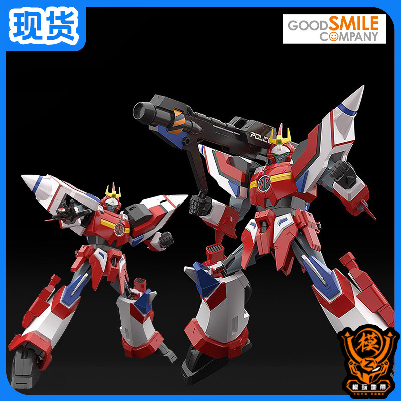 现货 gsc moderoid 机甲警察 金属杰克 超越红杰克装甲 拼装